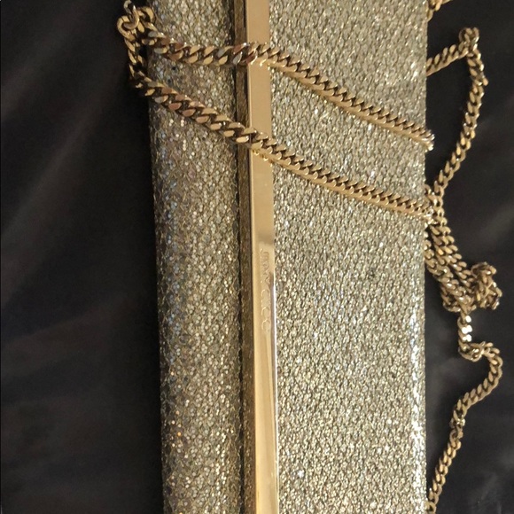 Gorgeous gold Jimmy Choo bag! - Picture 2 of 8